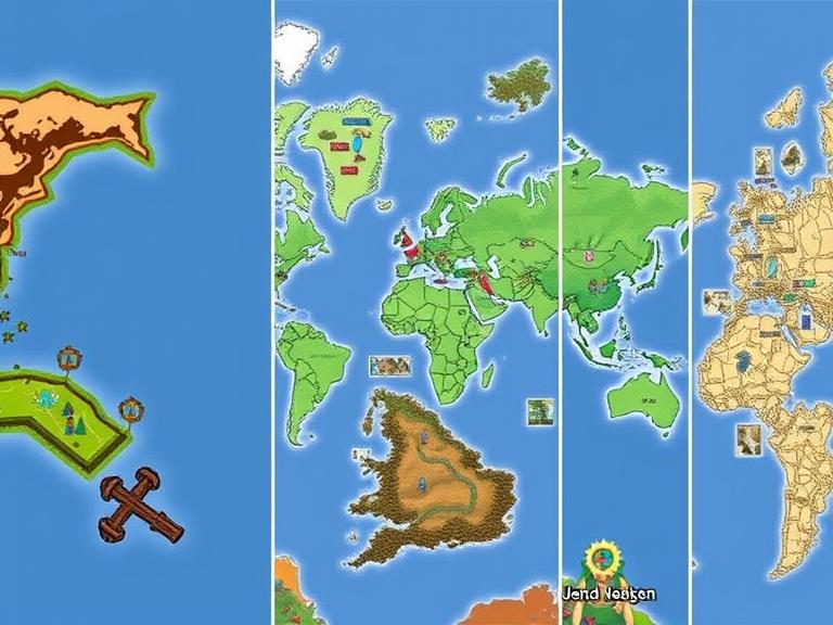 Can You Recognize These Games by Their Maps?